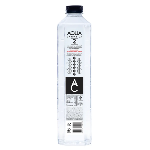 APĂ MINERALĂ NATURALĂ PLATĂ AQUA CARPATICA 2L