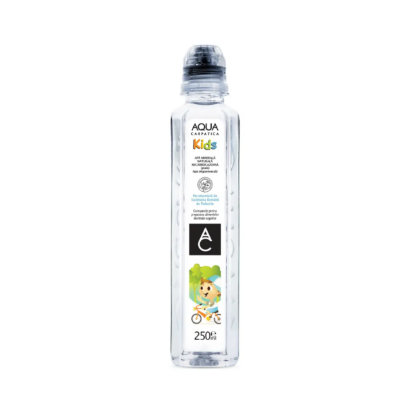 APĂ PLATĂ AQUA CARPATICA KIDS 0.25L