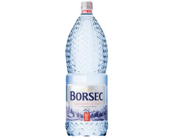 APĂ MINERALĂ NATURALĂ PLATĂ BORSEC, 2L