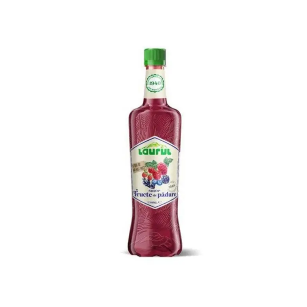 SIROP NATURAL LAURUL DE FRUCTE DE PĂDURE 0.75L
