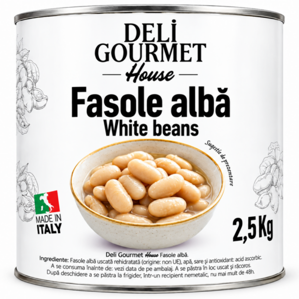 FASOLE ALBĂ DELI GOURMET 2.5KG