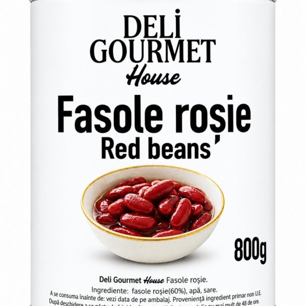 FASOLE ROȘIE DELI GOURMET 800G