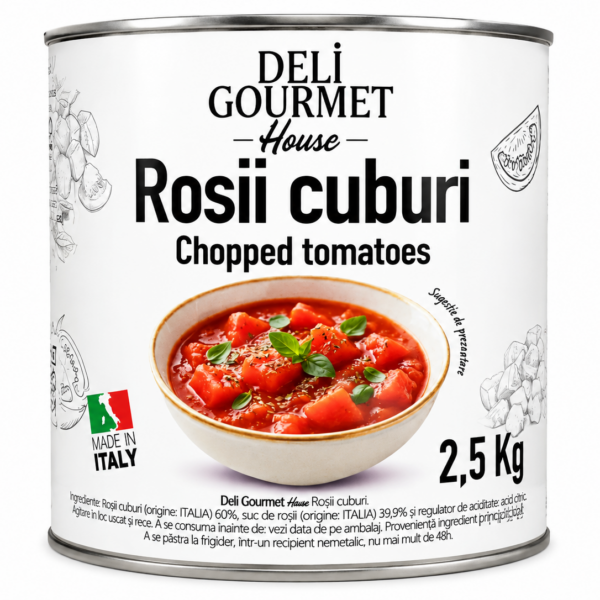 ROȘII CUBURI DELI GOURMET 2.5 KG
