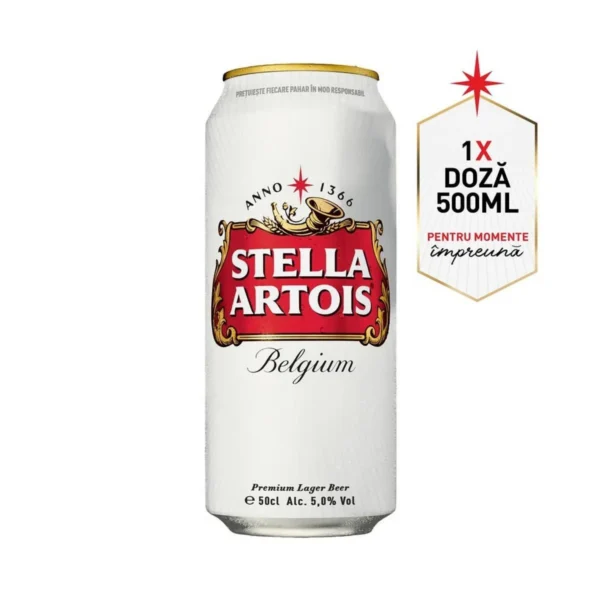 STELA ARTOIS 500ML DOZĂ